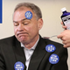 Image for article titled Tim Kaine Forced To Drink Ipecac After Eating Sheet Of ‘I’m With Her’ Stickers